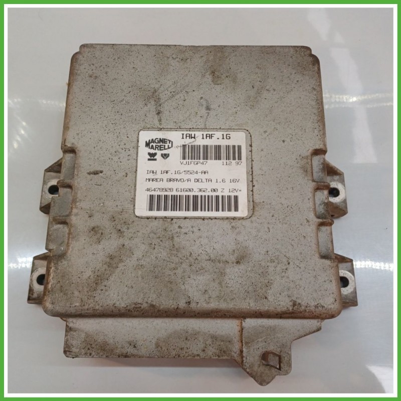 Centralina Motore Iniezione ECU MAGNETI MARELLI IAW1AF.1G FIAT BRAVO 1U 1.6 16V 76kw 46478928 1995 1999