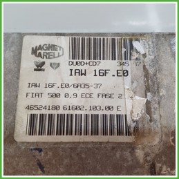 Centralina Motore Iniezione ECU MAGNETI MARELLI IAW16F.E0 FIAT CINQUECENTO NM 29kw 46524180 1992 1999
