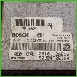 Centralina Motore Iniezione ECU BOSCH 0281012332 KIA RIO 2a Serie 1.5 16V 81kw 39101-2A610 2005 2009