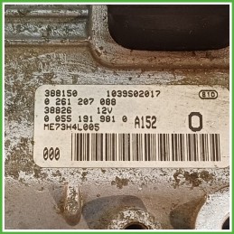Centralina Motore Iniezione ECU BOSCH 0261207088 LANCIA YPSILON TE 1.2 16V 59kw 55195528 2003 2006