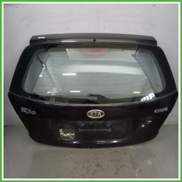 Portellone Bagagliaio Cofano Baule Posteriore KIA RIO 2a Serie 2005 2009 NERO - 9B MIDNIGHT BLACK Berlina Originale Usato