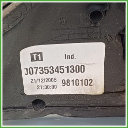 Specchio Specchietto Retrovisore Destro DX GRIGIO SCURO LANCIA YPSILON TE 2003 2006 Originale Usato