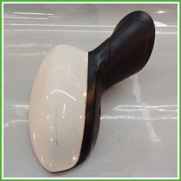 Specchio Specchietto Retrovisore Destro DX BIANCO FIAT 500 3P 2007 2015 FICOSA FICOMIRRORS Originale Usato