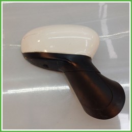 Specchio Specchietto Retrovisore Destro DX BIANCO FIAT 500 3P 2007 2015 FICOSA FICOMIRRORS Originale Usato