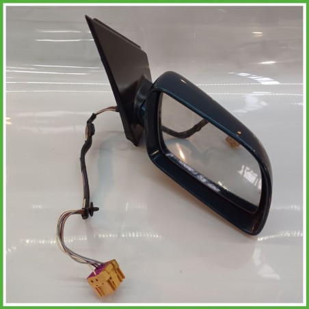 Specchio Specchietto Retrovisore Destro DX VERDE VOLKSWAGEN POLO 9N 2001 2005 Originale Usato