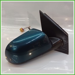 Specchio Specchietto Retrovisore Destro DX VERDE VOLKSWAGEN POLO 9N 2001 2005 Originale Usato