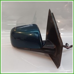 Specchio Specchietto Retrovisore Destro DX VERDE VOLKSWAGEN POLO 9N 2001 2005 Originale Usato