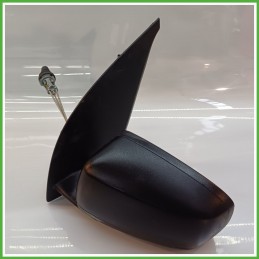Specchio Specchietto Retrovisore Sinistro SX GOFFRATO FIAT PANDA 2Q 2003 2010 FICOSA FICOMIRRORS Originale Usato