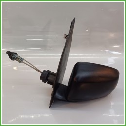 Specchio Specchietto Retrovisore Sinistro SX GOFFRATO FIAT PANDA 2Q 2003 2010 FICOSA FICOMIRRORS Originale Usato