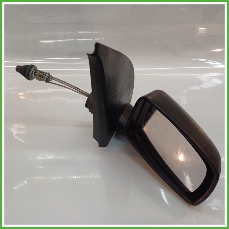 Specchio Specchietto Retrovisore Destro DX GOFFRATO FIAT PANDA 2Q 2003 2010 FICOSA FICOMIRRORS Originale Usato