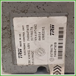 Centralina ABS Modulo Pompa TRW EBC430NG 71729492 LANCIA YPSILON TE Originale Usato