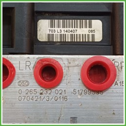 Centralina ABS Modulo Pompa BOSCH 0265800673 71748845 FIAT PANDA 2Q Originale Usato