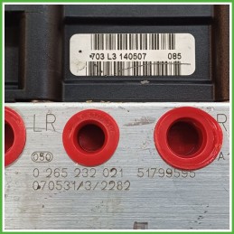 Centralina ABS Modulo Pompa BOSCH 0265800673 71748857 FIAT PANDA 2Q Originale Usato