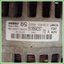 Alternatore DENSO MS1022118431 FIAT PUNTO EVO 3J 52003531