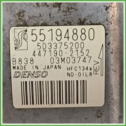 Compressore Clima AC Aria Condizionata DENSO 447190-2152 FIAT PUNTO EVO 3J 50541342