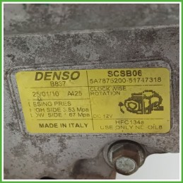 Compressore Clima AC Aria Condizionata DENSO SCSB06 FIAT PUNTO CLASSIC 2U 71785268