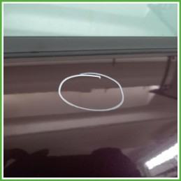 Porta Portiera Sportello Posteriore Sinistra SX VIOLA FORD FIESTA CB1 Berlina 2008 2013 Originale Usato