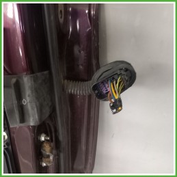 Porta Portiera Sportello Posteriore Sinistra SX VIOLA FORD FIESTA CB1 Berlina 2008 2013 Originale Usato