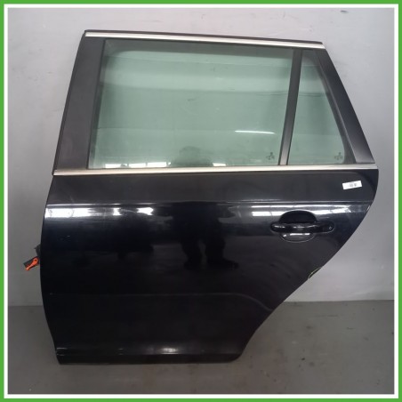Porta Portiera Sportello Posteriore Sinistra SX NERO VOLKSWAGEN GOLF VARIANT 1K Station Wagon 2007 2010 Originale Usato