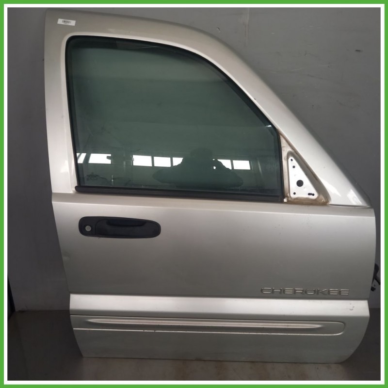 Porta Portiera Sportello Anteriore Destra DX GRIGIO JEEP CHEROKEE KJ 2001 2004 Originale Usato