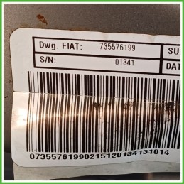 Piantone Sterzo Albero Servosterzo FIAT PANDA 33 77368371 735576199