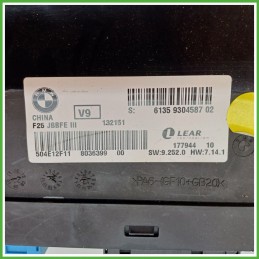 Centralina Confort Abitacolo LEAR 177944 BMW X3 F25 6135.9604587-02 2010 2014