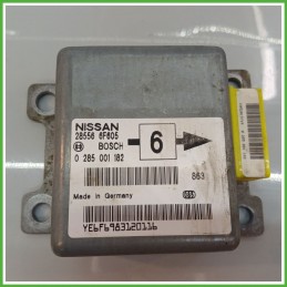 Centralina Airbag BOSCH 0285001182 NISSAN MICRA K11E 1.3 16V 285566F605 1998 2000