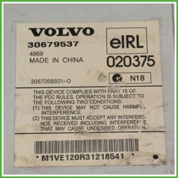 Amplificatore VOLVO V50 2.0 30679537 2004 2012