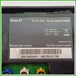 Display Navigatore RENAULT MEGANE 3a Serie 1.5 dCi 259156554R 2008 2012