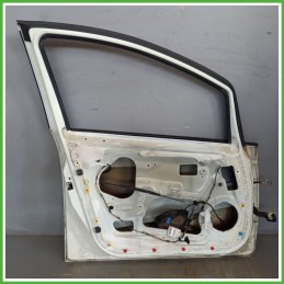 Porta Portiera Sportello Anteriore Sinistra SX BIANCO FIAT PUNTO EVO 3J Berlina 2009 2013 Originale Usato