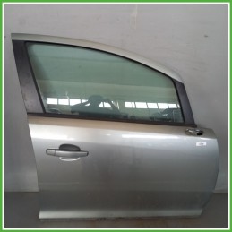 Porta Portiera Sportello Anteriore Destra DX GRIGIO OPEL CORSA S07 Berlina 2006 2011 Originale Usato