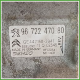 Compressore Clima AC Aria Condizionata DENSO 5SEL09C PEUGEOT 208 9822184980