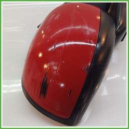 Specchio Specchietto Retrovisore Destro DX ROSSO FIAT PANDA 3U 2009 2011 FICOSA FICOMIRRORS Originale Usato