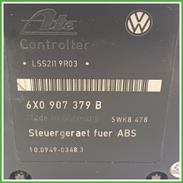 Centralina ABS Modulo Pompa ATE 10.0949-0348.3 1J0698117A VOLKSWAGEN LUPO 6X Originale Usato