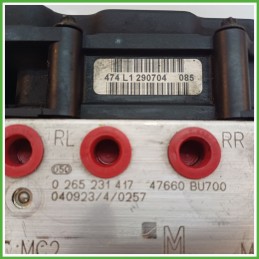 Centralina ABS Modulo Pompa BOSCH 0265800331 D76604U101 NISSAN ALMERA TINO Originale Usato