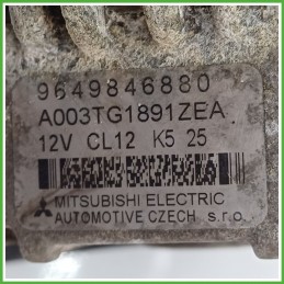 Alternatore MITSUBISHI A003TG1891ZEA PEUGEOT 407 5705CF