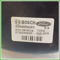 Servofreno Pompa Freni Depressore BOSCH 0204054083 FORD FIESTA CB1 1.4 16V 1747243