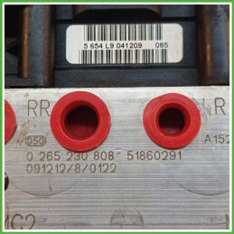 Centralina ABS Modulo Pompa BOSCH 0265951378 71771143 FIAT PUNTO EVO 3J Originale Usato