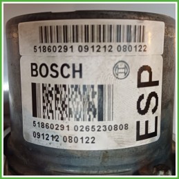 Centralina ABS Modulo Pompa BOSCH 0265951378 71771143 FIAT PUNTO EVO 3J Originale Usato