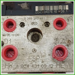 Centralina ABS Modulo Pompa BOSCH 0265202461 A0034317512 MERCEDES-BENZ Classe A W168 Originale Usato