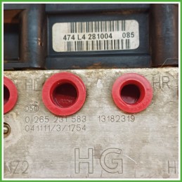 Centralina ABS Modulo Pompa BOSCH 0265800443 93192757 OPEL MERIVA X03 Originale Usato