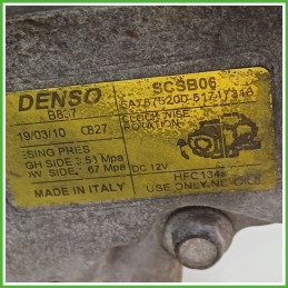 Compressore Clima AC Aria Condizionata DENSO SCSB06 FIAT PANDA 3U 71785268