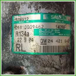 Compressore Clima AC Aria Condizionata SANDEN SD6V12 OPEL MERIVA X03 93176916