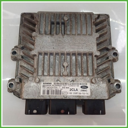 Centralina Motore Iniezione ECU SIEMENS 5WS40433A-T FORD FIESTA CBK 1.4 50kw 1320617 2005 2008