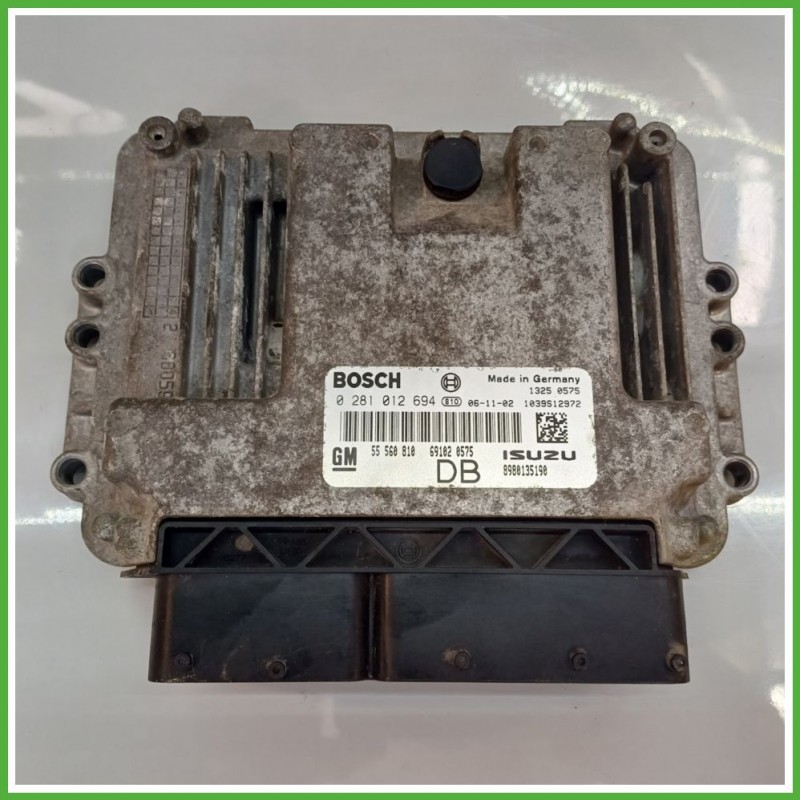 Centralina Motore Iniezione ECU BOSCH 0281012694 OPEL ASTRA A04 1.7 16V 74kw 55560810 2004 2011