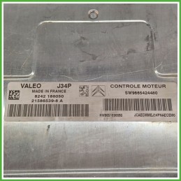 Centralina Motore Iniezione ECU VALEO 21586539-8A CITROEN C3 2a Serie 1.1 44kw 1943HG 2005 2010