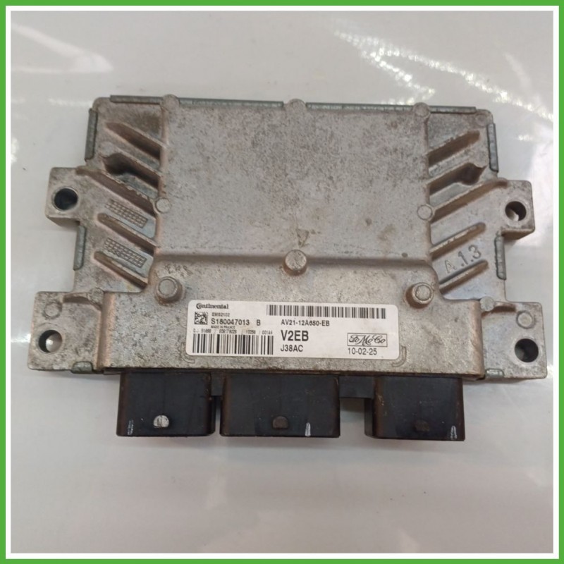 Centralina Motore Iniezione ECU CONTINENTAL S180047013B FORD FIESTA CB1 1.4 16V 71kw 1543041 2008 2013