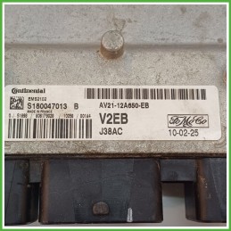 Centralina Motore Iniezione ECU CONTINENTAL S180047013B FORD FIESTA CB1 1.4 16V 71kw 1543041 2008 2013