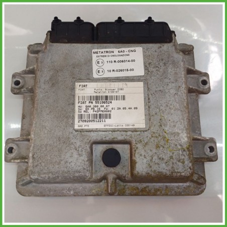 Centralina Motore Iniezione GAS METATRON 4100107 FIAT PUNTO 1N/1P 1.2 44kw 55196524 1999 2005