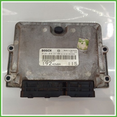 Centralina Motore Iniezione ECU BOSCH 0281010337 FIAT STILO 2C 1.9 JTD 85kw 73501237 2001 2003